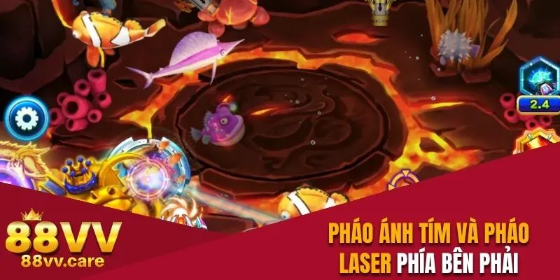 Bắn Cá Ngũ Long - Luật Chơi Và Tính Năng Để Gom Cá Lớn 4 Các vũ khí đặc sắc